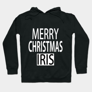 Merry Christmas Iris Hoodie